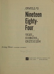 Cover of edition nineteeneightyfo0000orwe