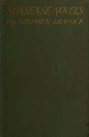 Cover of edition nonsensenovels00leac