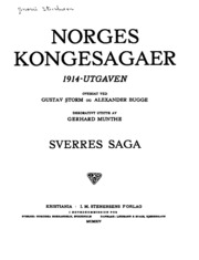Cover of edition norgeskongesaga01bugggoog