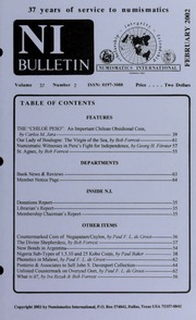 Numismatics International Bulletin, Vol. 37, No.2