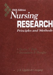 Cover of edition nursingresearchp00poli_0