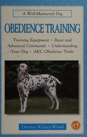 Cover of edition obediencetrainin0000kels