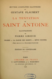 Cover of edition oeuvrescompl04flau