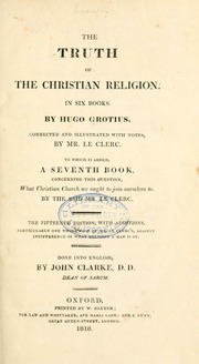 Cover of edition ofchristiantruth00grotrich