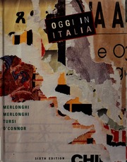 Cover of edition oggiinitaliafirs09merl