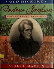 Cover of edition oldhickoryandrew00marr