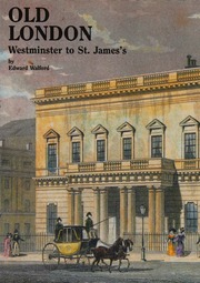 Cover of edition oldlondonwestmin0000walf