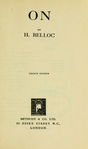Cover of edition onbelloc00belluoft