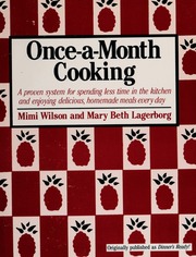 Cover of edition onceamonthcookin00wils_1