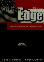 Cover of edition onedgeunited00horo