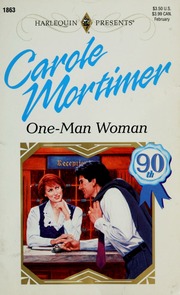 Cover of edition onemanwoman00mort