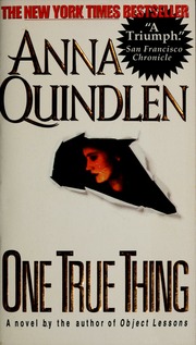 Cover of edition onetruething00quinrich