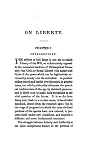 Cover of edition onliberty06millgoog