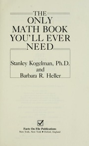 Cover of edition onlymathbookyoul00koge