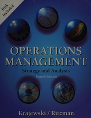 Cover of edition operationsmanage0000kraj_n0o8