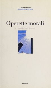 Cover of edition operettemorali0000leop