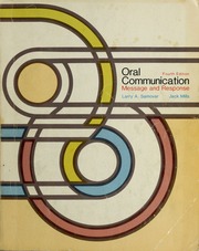 Cover of edition oralcommunicatio00samo