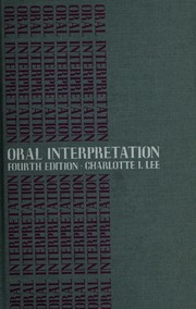 Cover of edition oralinterpretat00leec
