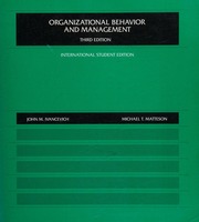 Cover of edition organizationalbe0000ivan_r8e4
