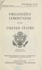 Cover of edition organizedcommuni1954unit