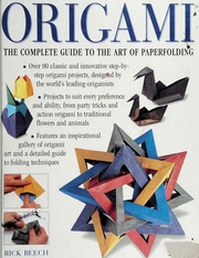 Cover of edition origamicompleteg0000beec