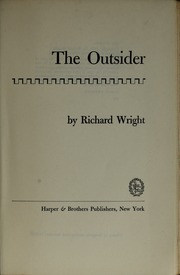 Cover of edition outsider00wrig