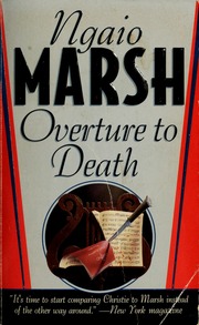 Cover of edition overturetodeatha00ngai
