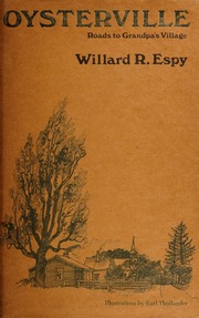 Cover of edition oystervilleroads0000espy