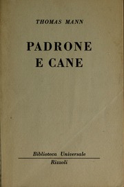 Cover of edition padroneecane00mann