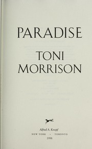 Cover of edition paradise00toni