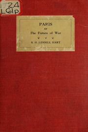 Cover of: Paris or, The Future of War