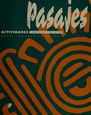 Cover of edition pasajesactividad0000bret_u6b9