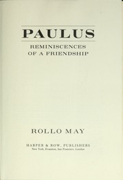 Cover of edition paulusreminiscen00mayr