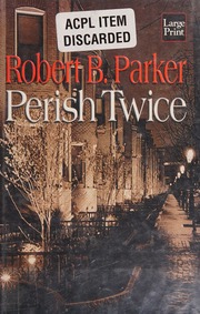 Cover of edition perishtwice0000robe