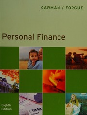 Cover of edition personalfinance0000garm_d2o3