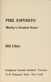 Cover of edition philespositohock00libb