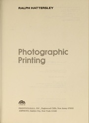 Cover of edition photographicprin00hatt