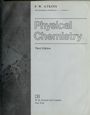 Cover of edition physicalchemistr00pwat