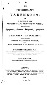 Cover of edition physiciansvadem00hoopgoog