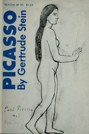 Cover of edition picasso00stei