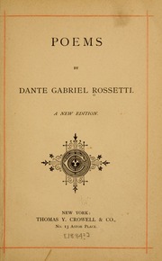 Cover of edition poems00ross