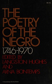 Cover of edition poetryofnegro1740000unse