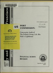 Cover of edition portcommissionc2905sanf_1