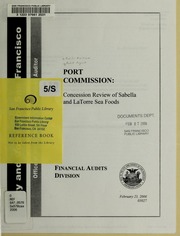 Cover of edition portcommissionco2306sanf
