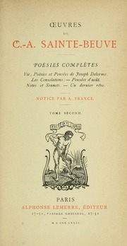 Cover of edition posiescompl02sain