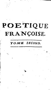 Cover of edition potiquefranoise01marmgoog