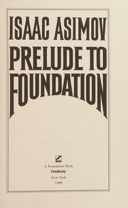 Cover of edition preludetofoundat0000asim