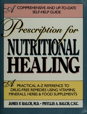 Cover of edition prescriptionfornut00balc