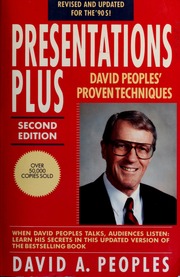 Cover of edition presentationsplu00peop