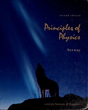 Cover of edition principlesofphys00serw